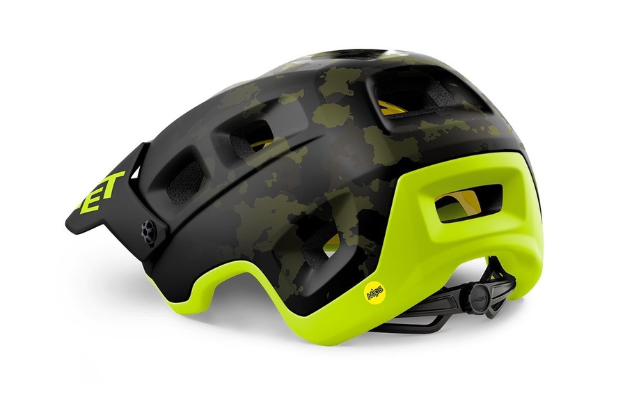 Шлем Met Terranova MIPS CE Camo Lime Green/Matt S