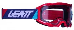 Мото окуляри LEATT Goggle Velocity 4.5 - Clear (Red), Clear Lens, Clear Lens