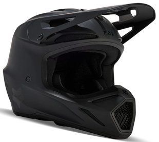 Шолом FOX V3 SOLID HELMET (Matte Black), S