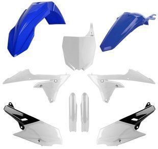 Пластик Polisport MX kit - Yamaha (14-) (Blue/White), Yamaha (91402)