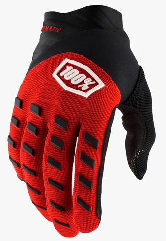 Перчатки Ride 100% AIRMATIC Glove (Red), S (8) (10000-00025)