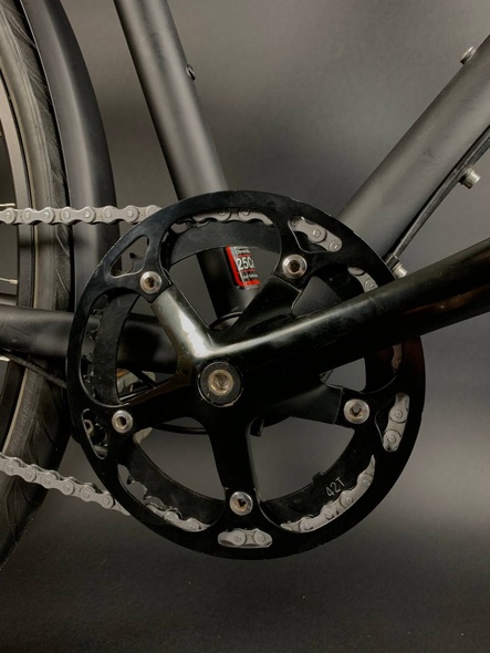 Купить Велосипед б/у 28" Fahrradmanufaktur T500 28" Cro-mo 63 рама, черный с доставкой по Украине