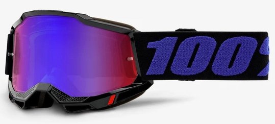 Дитячі окуляри 100% ACCURI 2 Youth Goggle Moore - Mirror Red/Blue Lens, Mirror Lens