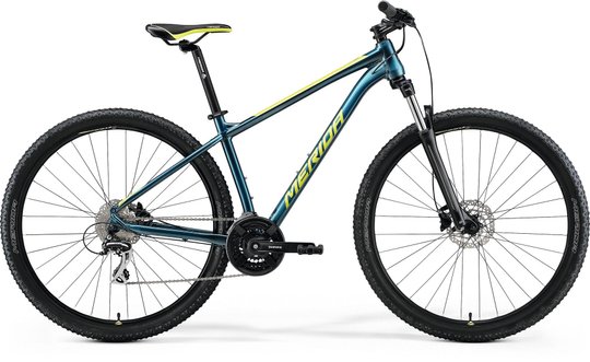 Купити Велосипед Merida BIG.SEVEN 20-3X, S (15), TEAL-BLUE(LIME) з доставкою по Україні