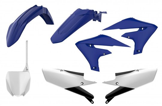 Пластик Polisport MX kit - Yamaha (19-) (Blue/White), Yamaha