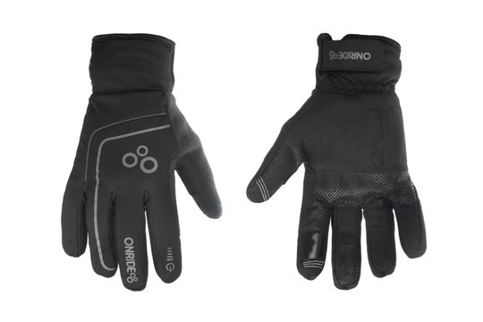 Купить Демісезонні рукавички ONRIDE Natty чорні XS с доставкой по Украине