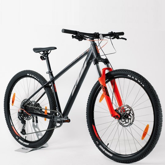 Купити Велосипед KTM ULTRA FUN 29 " рама XL/53, чорний матовий (сіро-помаранчевий), 2022 з доставкою по Україні