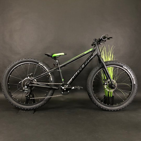 Купити Велосипед підлітковий 24" Outleap Gekko 2021, чорно-зелений з доставкою по Україні
