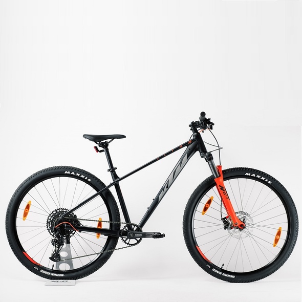 Купить Велосипед KTM ULTRA FUN 29 рама XL/53, матовый черный (серо/оранжевый) с доставкой по Украине