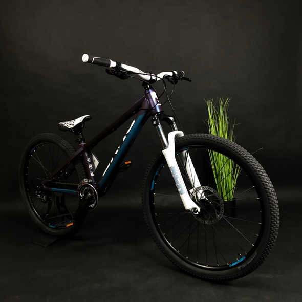 Купить Велосипед DRAG 26 C1 Fun AC-28 L-16 фиолетовый/белый с доставкой по Украине