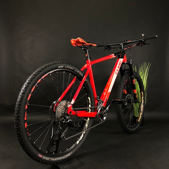 Купити Велосипед вживання 29" Cube Reaction carbon 21 рама, червоний з доставкою по Україні