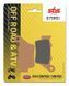 Колодки тормозные SBS Racing Brake Pads, EVO Sinter/Sinter (675RSI)