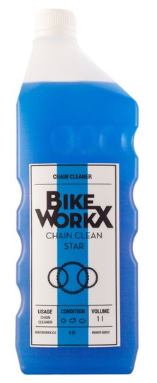 Купить Очиститель BikeWorkX Chain Clean Star банка 1л. с доставкой по Украине