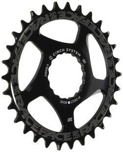 Купить Зірка RaceFace CHAINRING, CINCH, DM, 30T, BLK, 10-12S с доставкой по Украине