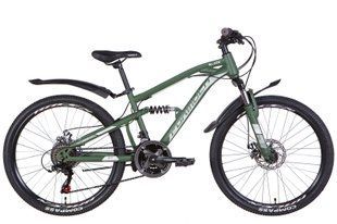 Купити Велосипед ST 24" Formula BLAZE AM2 DD із крилом Pl 2022 (темно-зелений (м)) XS (140-155 см) з доставкою по Україні