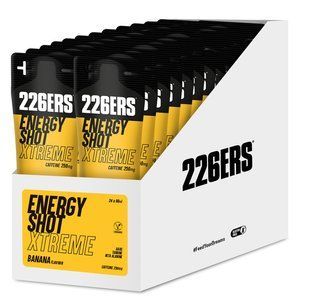 Гель 226ERS Energy Shot XTREM 250мг кофеїну банан 60г 24шт/уп 1440г