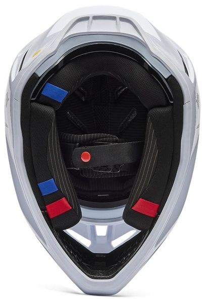 Шолом FOX V3 RS Helmet - FRACTURE (White), M