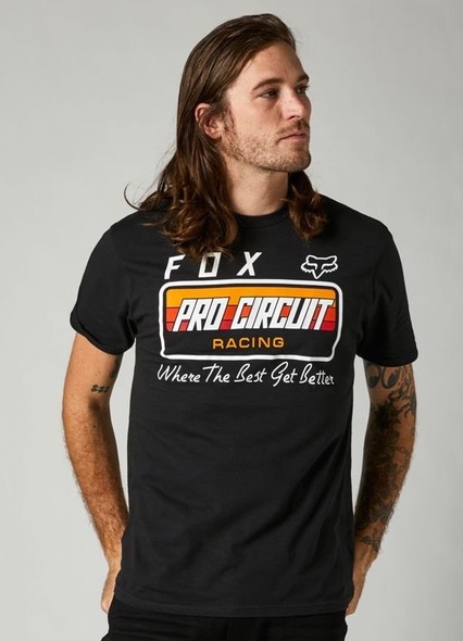 Футболка FOX PRO CIRCUIT PREMIUM TEE (Black), L