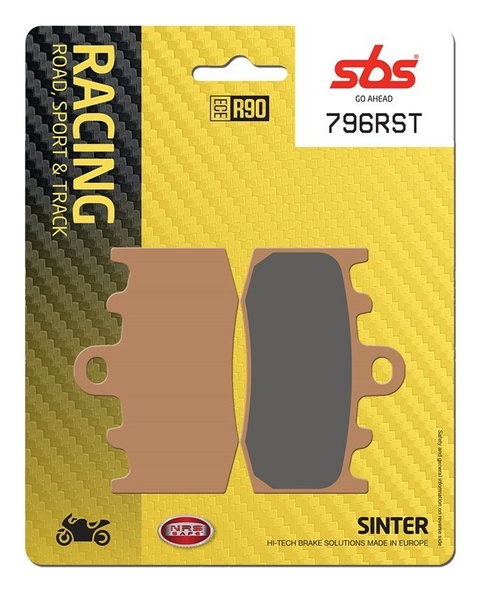 Колодки гальмівні SBS Track Days Brake Pads, Sinter (796RST)