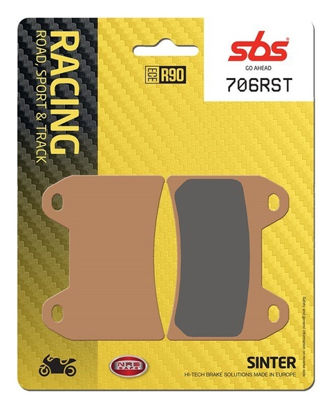Колодки гальмівні SBS Track Days Brake Pads, Sinter (796RST)