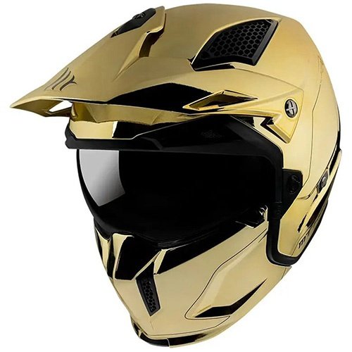 Шлем MT Streetfighter SV Chromed Gold, S