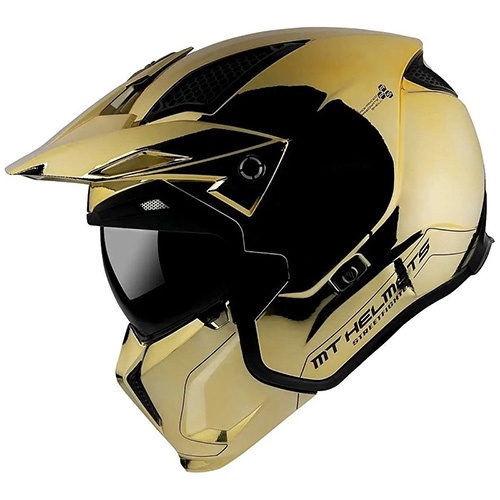 Шлем MT Streetfighter SV Chromed Gold