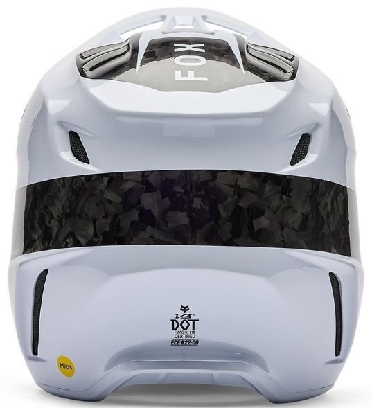 Шолом FOX V3 RS Helmet - FRACTURE (White), M