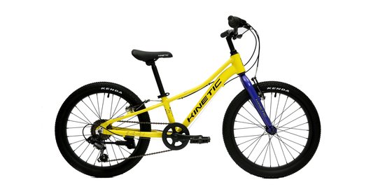 Купити Велосипед дитячий 20" Kinetic Coyote 9" 2023 жовтий з доставкою по Україні