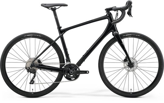 Купити Велосипед Merida SILEX 400, XL(56), GLOSSY BLACK(MATT BLACK) з доставкою по Україні