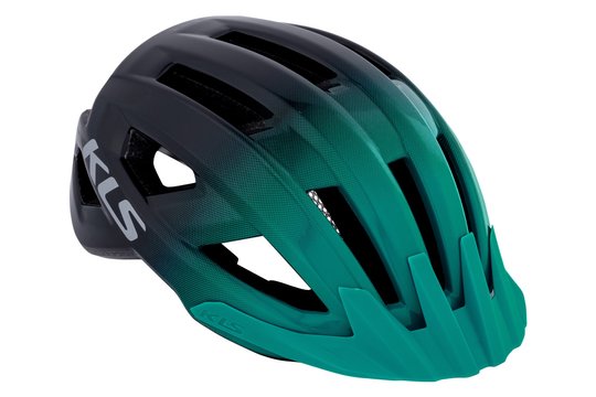 Купить Шлем KLS Daze 022 черный зеленый L/XL (58-61 см) с доставкой по Украине