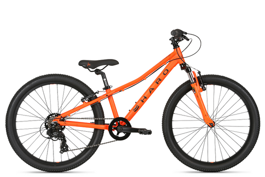 Купити Велосипед підлітковий 24" Haro 2021-23 Matte Orange / Black, помаранчевий з доставкою по Україні