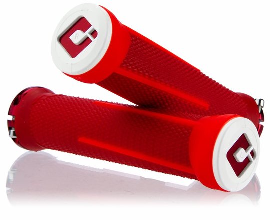 Купити Грипси ODI AG-1 Signature Red/Fire red w/ Red clamps (вогненно червоні з червоними замками) з доставкою по Україні