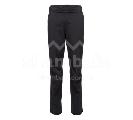W Stormline Stretch Rain Pants брюки женские (Black, L), L, BD.dry™ 2.5L with DWR Finish: 100% Nylon