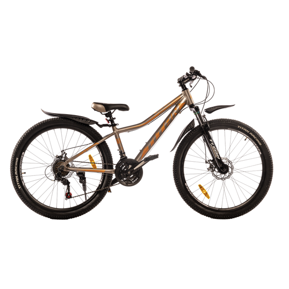 Купити Велосипед Titan DRONE 26" 13" Сірий-Помаранчевий з доставкою по Україні