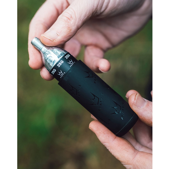 Купить Насос Peaty's Holeshot CO2 Tyre Inflator, Road & Gravel 16g, Bourbon с доставкой по Украине