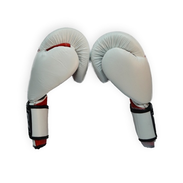 Перчатки боксерские THOR RING STAR 10oz /PU /бело-красно-черные