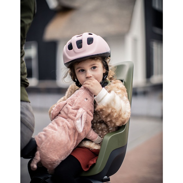 Купить Детское велокресло Bobike Maxi ONE / Olive green с доставкой по Украине