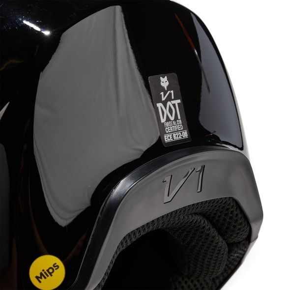 Шлем FOX V1 SOLID HELMET (Black), M