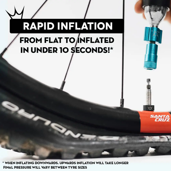 Купить Насос Peaty's Holeshot CO2 Tyre Inflator, Road & Gravel 16g, Bourbon с доставкой по Украине
