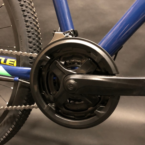 Купити Велосипед гірський 27,5" Outleap Outbrake L 2022, темно-синій з доставкою по Україні