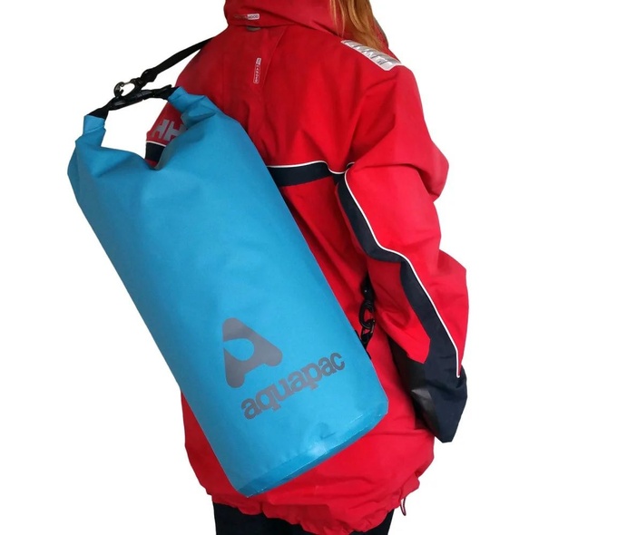 Гермомішок Aquapac з ремнем через плече Trailproof Drybag - 25L (blue) w/strap синій