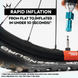 Купити Насос Peaty's Holeshot CO2 Tyre Inflator, Road & Gravel 16g, Bourbon з доставкою по Україні