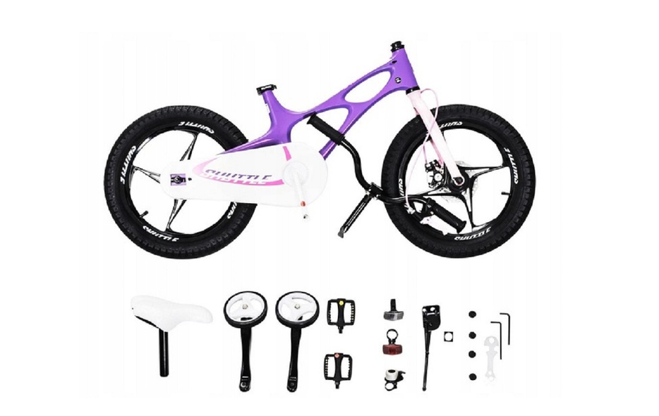 Купить Велосипед RoyalBaby SPACE SHUTTLE 16", OFFICIAL UA, фиолетовый с доставкой по Украине