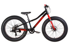 Купити Велосипед 24" Formula PALADIN 2021 (черно-красный с бирюзовым) з доставкою по Україні
