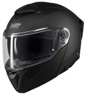 Мотошолом MT Atom 2 Pure чорний матовий, M