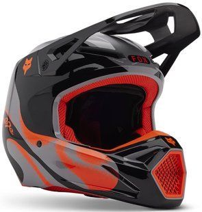 Шолом FOX V1 HELMET - EMOTION (Steel Gray), XS