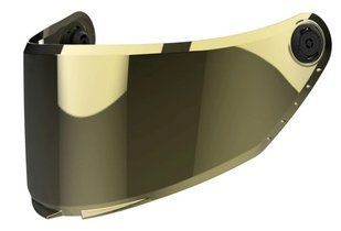 Визор для шлема MT V-28 Thunder 4 SV, Stinger 2, Braker Pinlock зеркальный золотой