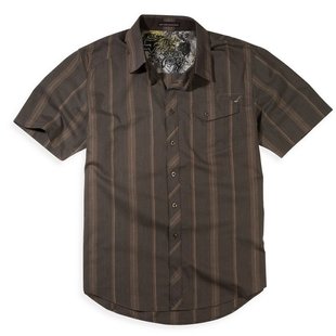 Сорочка FOX Monument Woven (Dark Brown), M