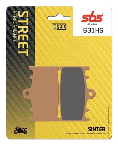 Колодки гальмівні SBS Performance Brake Pads, Sinter (778HS)