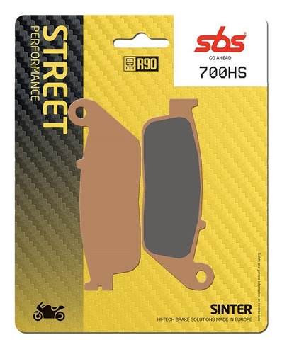 Колодки гальмівні SBS Performance Brake Pads, Sinter (778HS)